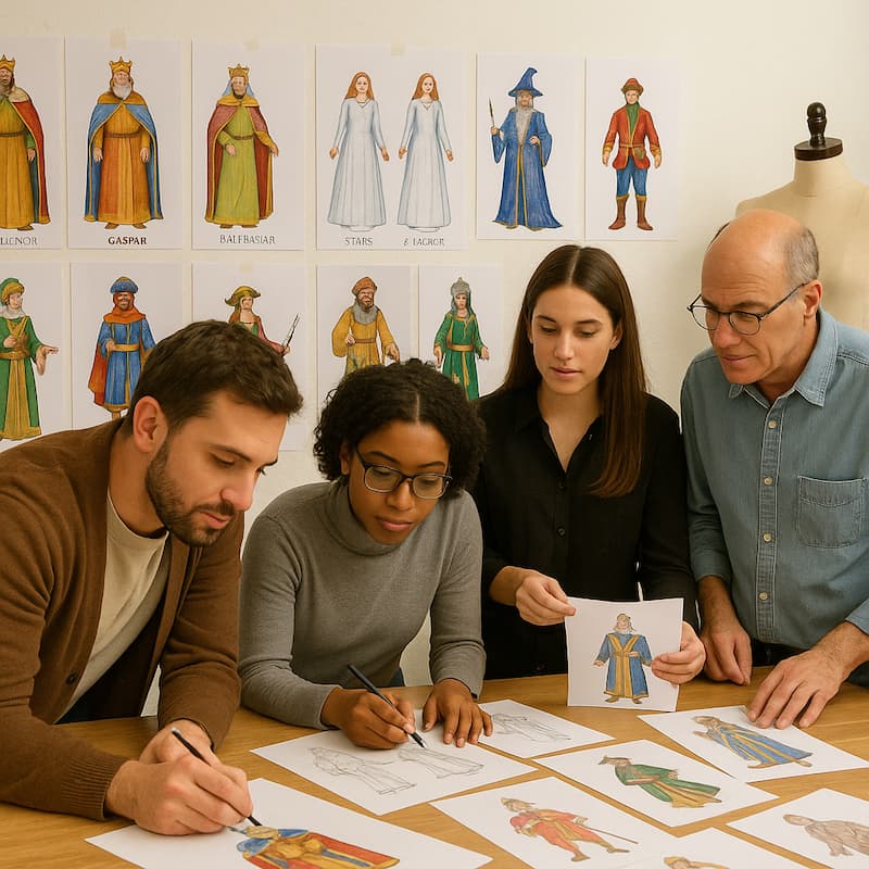 Taller de diseño Cabalgatas